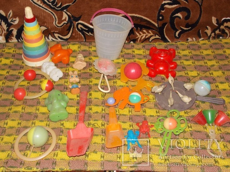 Погремушки и игрушки для малышей СССР, фото №3