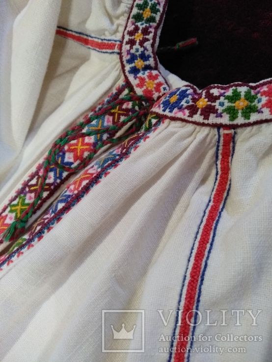 Старовинна сорочка вишиванка Покуття, фото №6