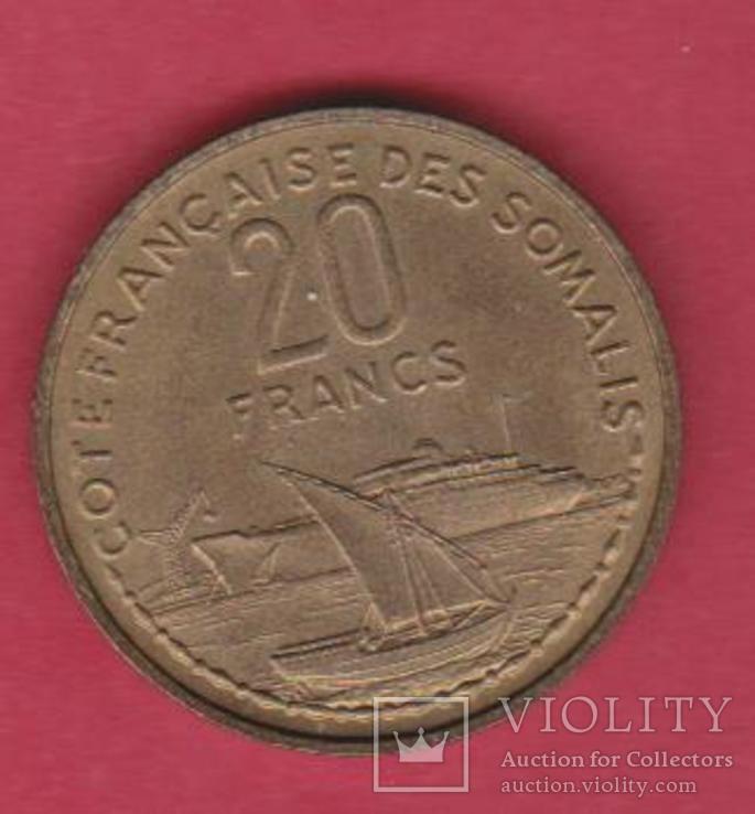 Французское Сомали. 20 франков, фото №3