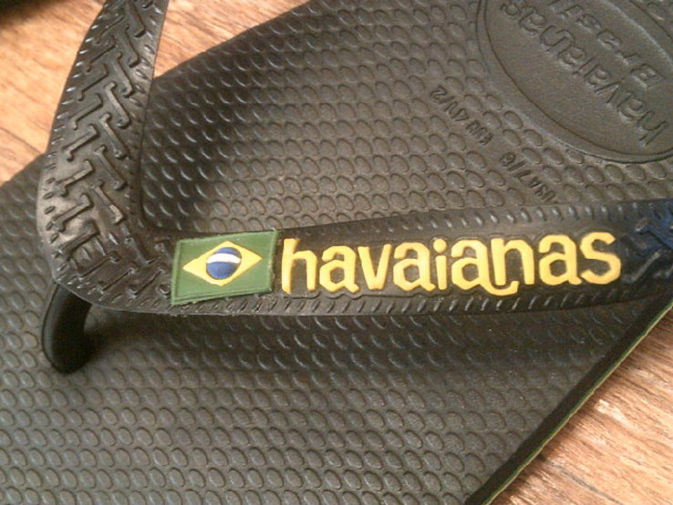 Havaiahas (Бразилия) - фирменные резиновые шлепки разм.39-40, фото №7