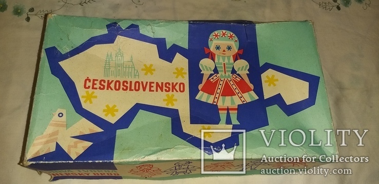 Кукла в коробке Чехословакия, целлулоид, фото №9