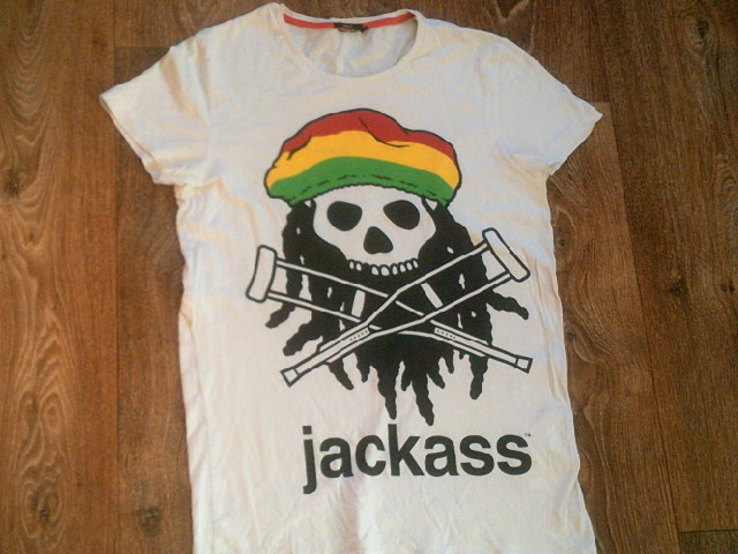 Jackass - фирменная футболка, фото №3