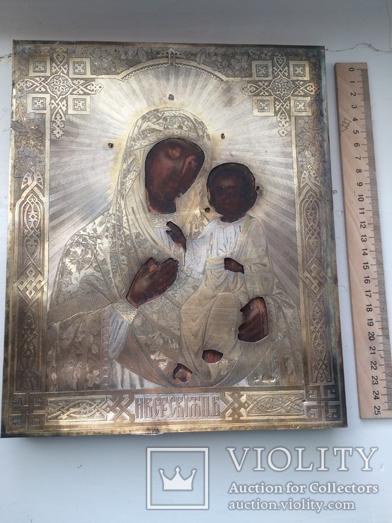 Икона: Богородица ‘‘Иверская’’ 84 1875г., фото №2