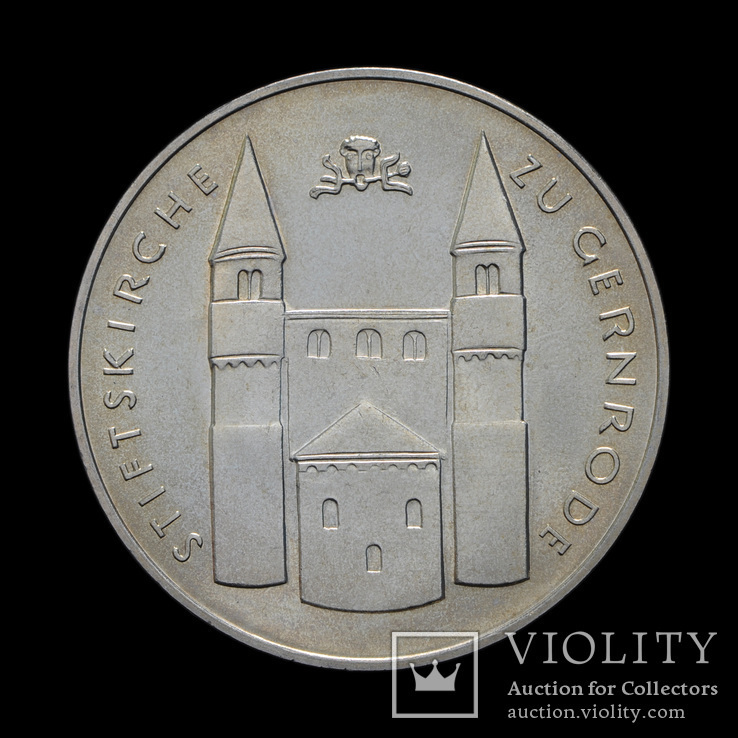 Медаль Церковь Святого Кириака (Гернроде) 1967, Германия ГДР Диаметр 40мм