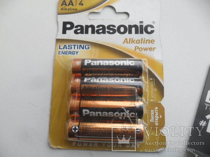 Батарейки типоразмера АА (с индикатором заряда) , 3 упаковки., фото №4