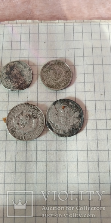 6 шт срібних монет, фото №7