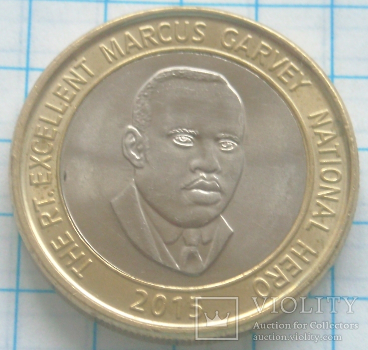  20 долларов, Ямайка, 2015г.