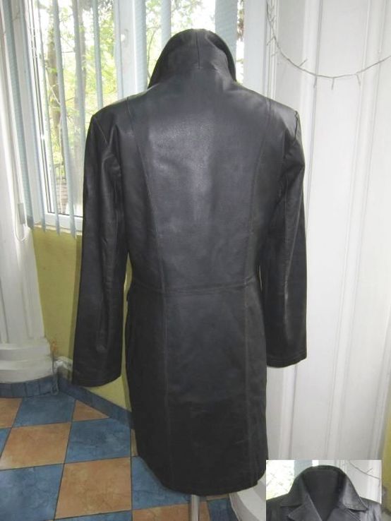 Стильная женская кожаная куртка - плащ CLOCKHOUSE, C&amp;A. Германия. Лот 591, фото №7