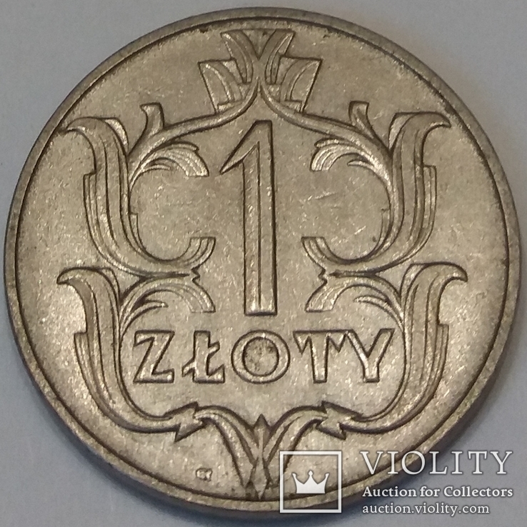 Польща 1 злотий, 1929, photo number 2