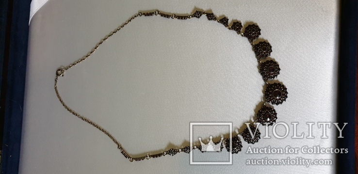 Ожерелье с гранатами( пиропами), фото №2