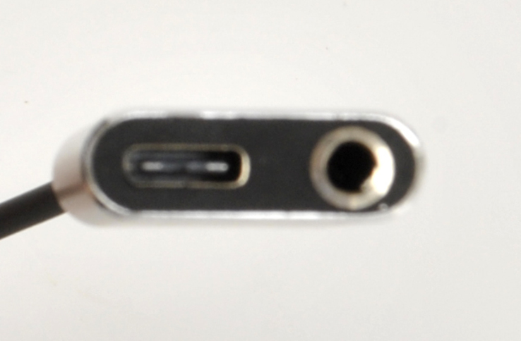 Переходник адаптер для наушников 3.5 мм и зарядки USB Tupe C Samsung Galaxy Note 10, фото №3