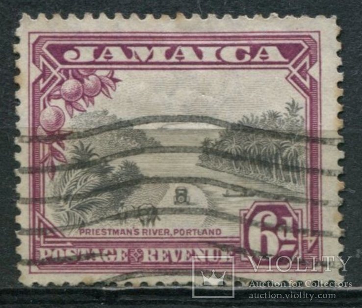 1932 Великобритания Колонии Ямайка Георг 6р, фото №2