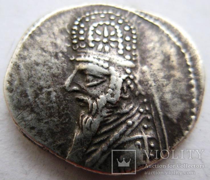 Парфия, серебряная драхма ORODES I (80-77 гг. до н.э.), фото №2