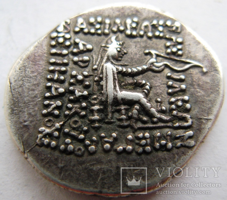 Парфия, серебряная драхма ORODES I (80-77 гг. до н.э.), фото №3