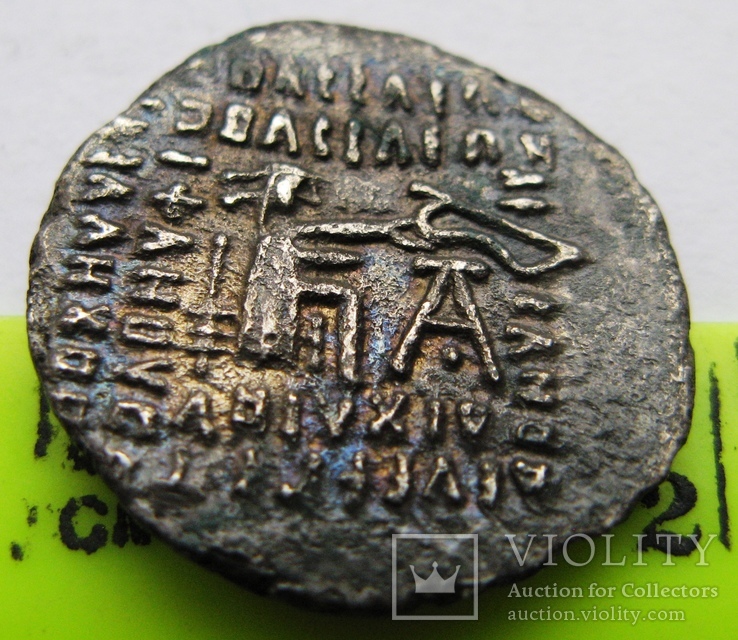 Парфия, серебряная драхма VOLOGASES III (105-147 гг. до н.э.), фото №5
