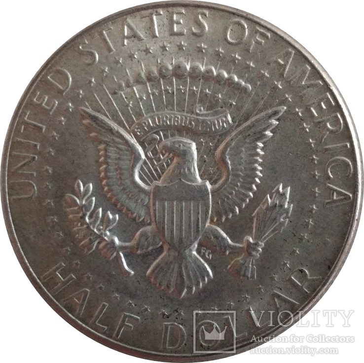 США ½ доллара, 1969 Kennedy Half Dollar,серебро,С251, фото №3