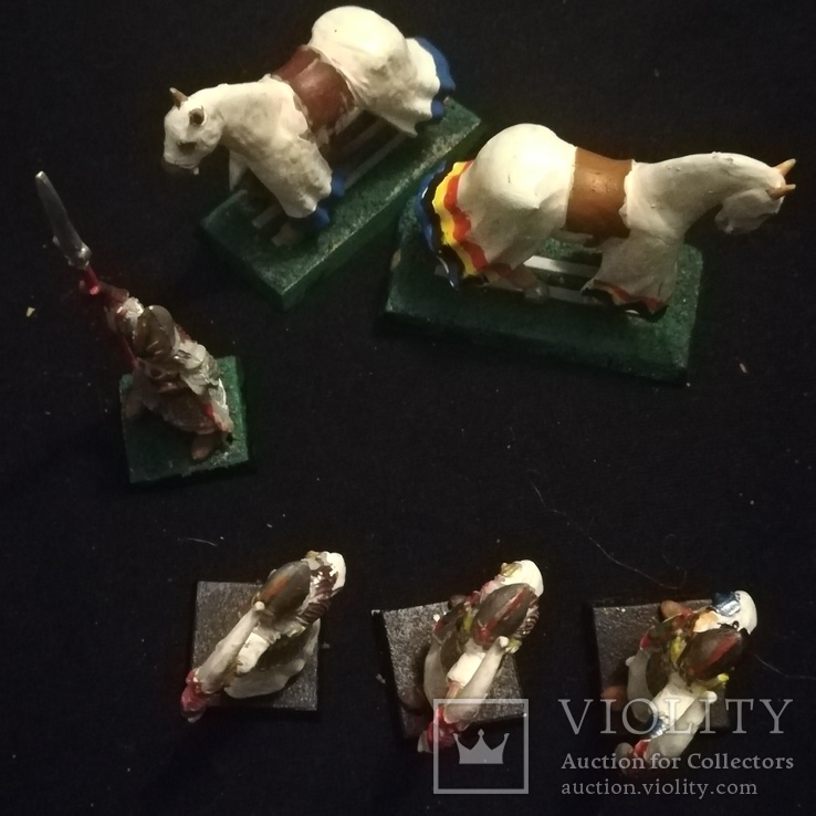 Солдатики, 4 эльфа и две лошади, фото №8