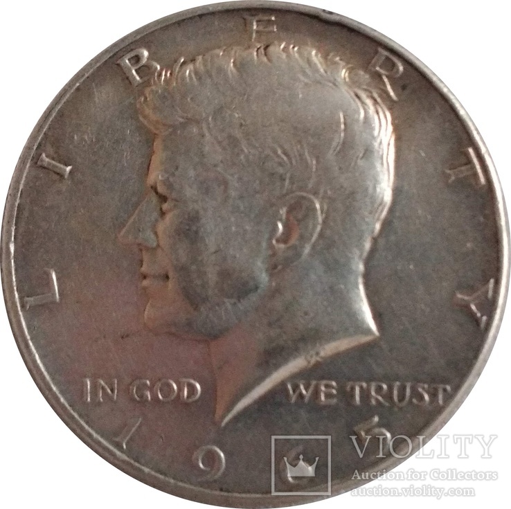 США ½ доллара, 1965 Kennedy Half Dollar,серебро,С254, фото №2