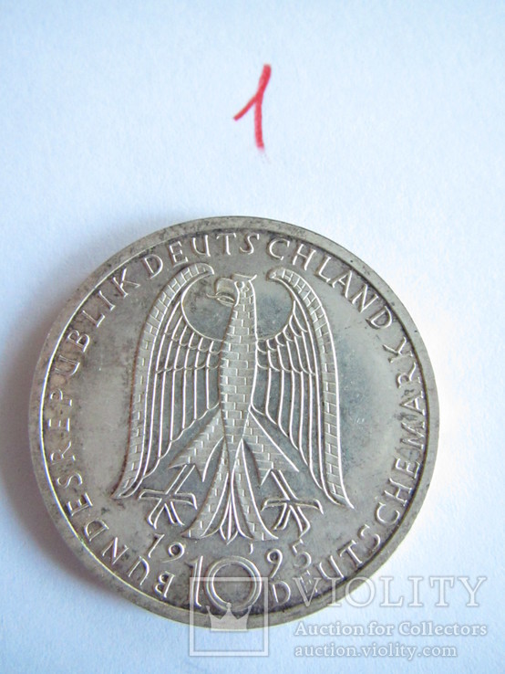 10 марок, срібло (1), фото №3