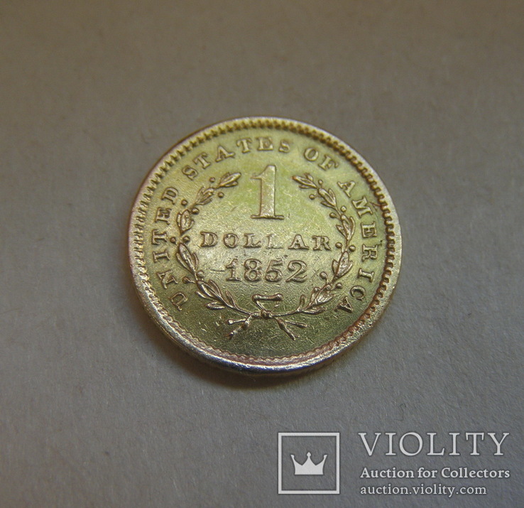 1 долар 1852 р, фото №4