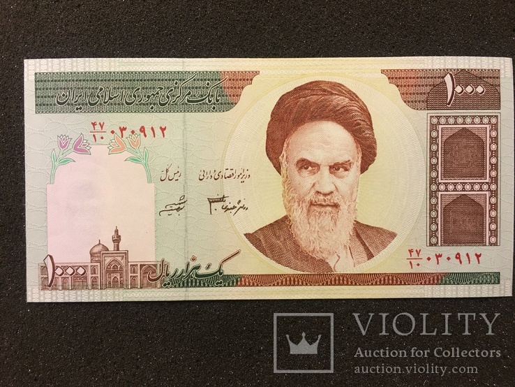 Иран 1000 Реалов UNC
