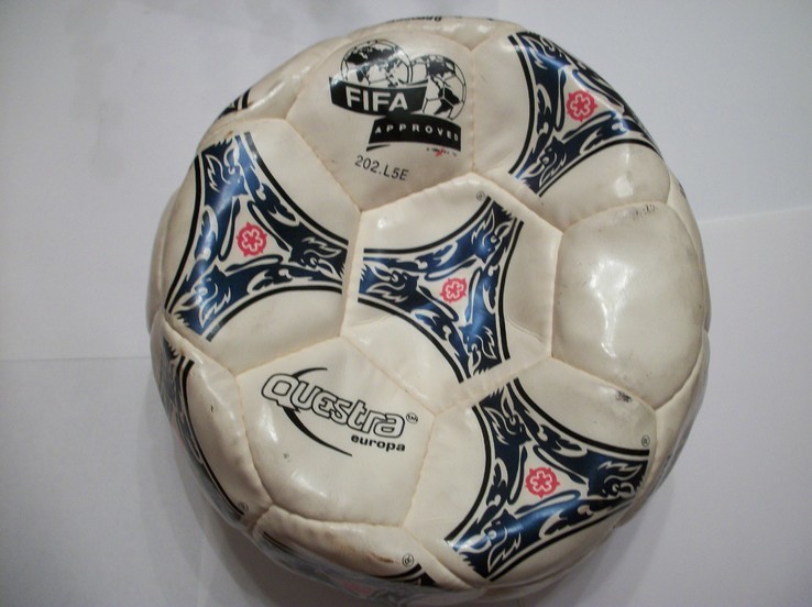 Мяч футбольный уефа евро-1996, раритет [made in germany], фото №5