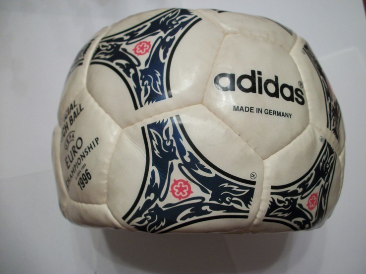 Мяч футбольный уефа евро-1996, раритет [made in germany], numer zdjęcia 6
