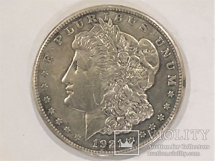 Доллар 1921г, фото №2