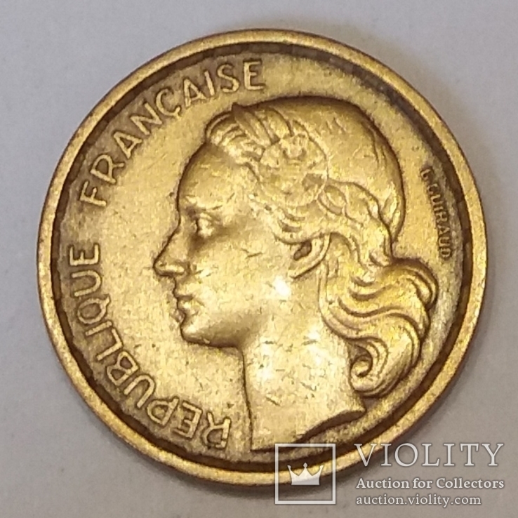 Франція 10 франків, 1950, фото №3