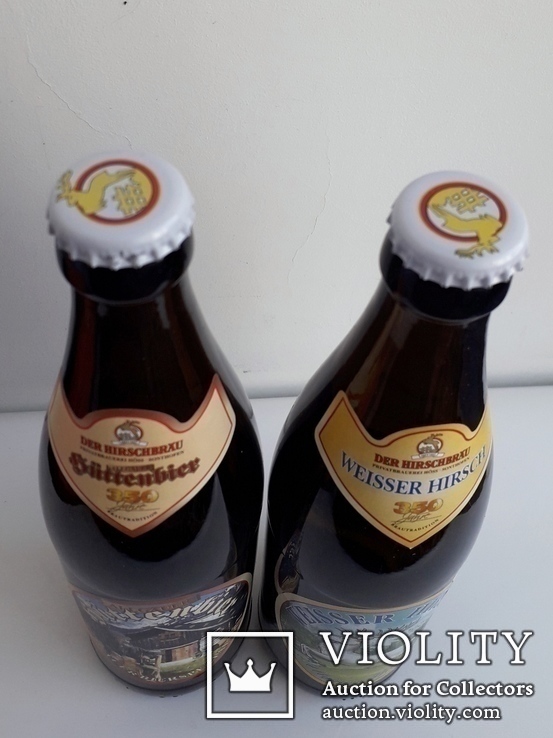 Комплект оригинальной упаковки  из-под баварского  пива "Der Hirschbrau". Германия, numer zdjęcia 8