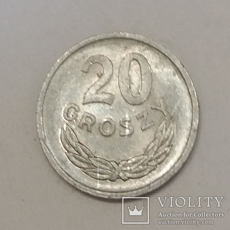 Польща 20 грошей, 1971, фото №2