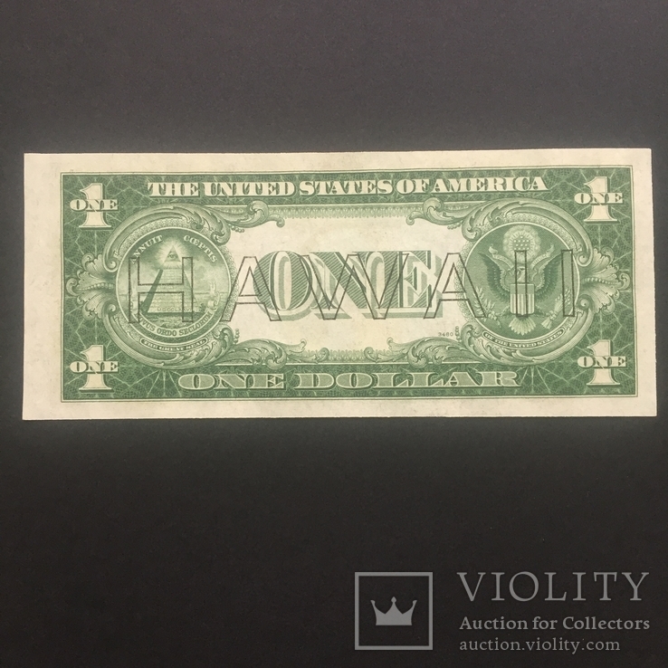 1 $ США «Гавайи» 1935 UNC, фото №3