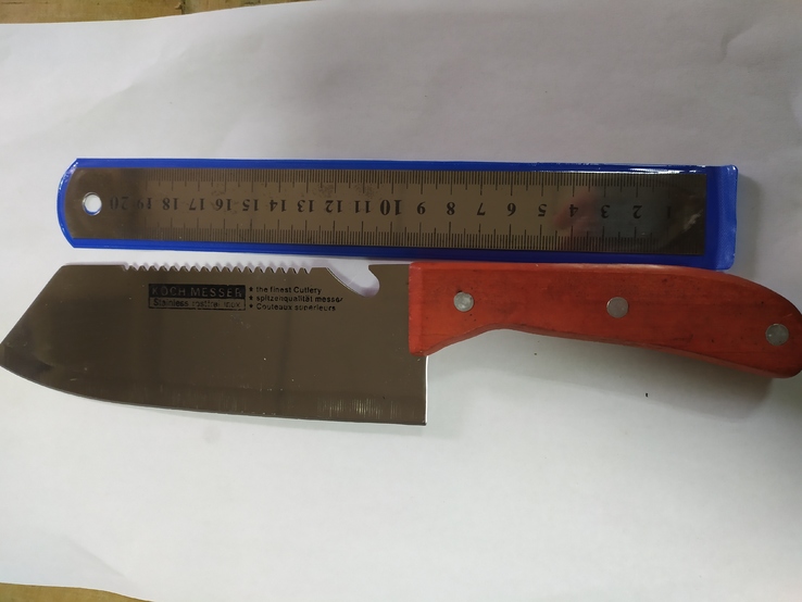 Нож кухонный 27см с открывашкой, фото №2