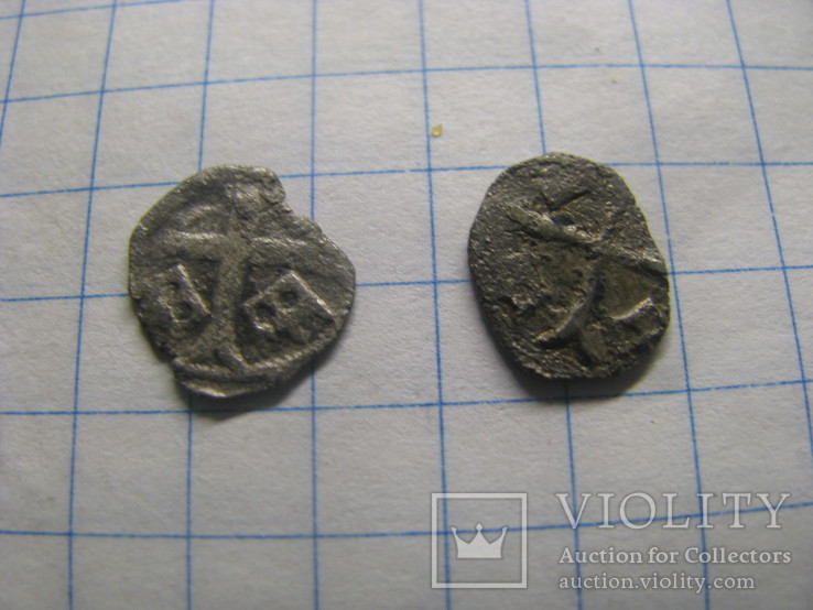 Середньовічні монети - 2 шт ., фото №4
