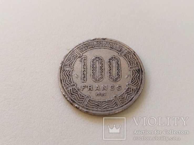 Чад 100 франков 1982 год., фото №4