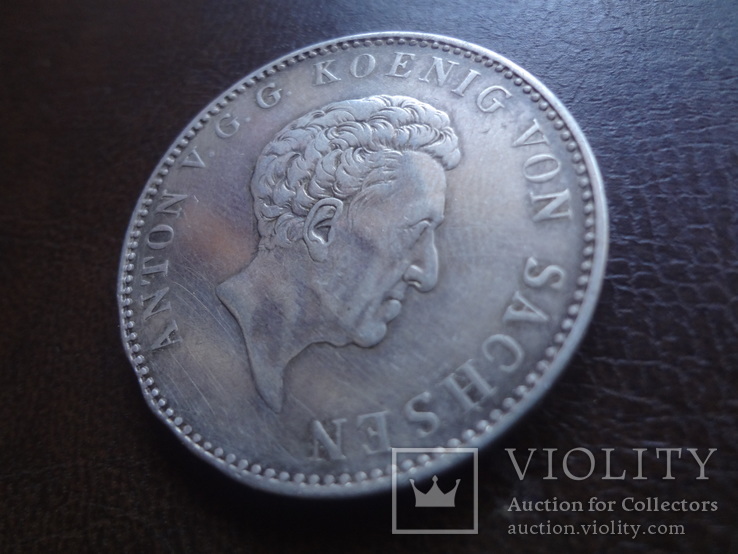 Талер 1832  Саксония  серебро  (А.5.10)~, фото №3