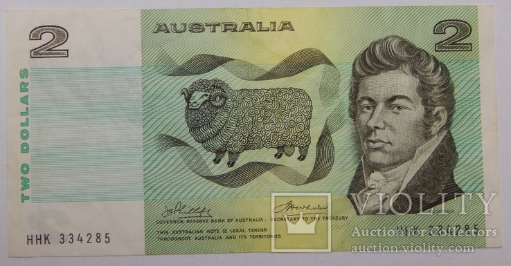 Бона 2 доллара, Австралия, фото №2