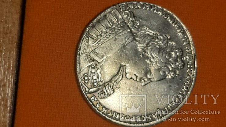 Рубль 1731 серебро (перевыставлении, в связи с не выкупом), фото №7