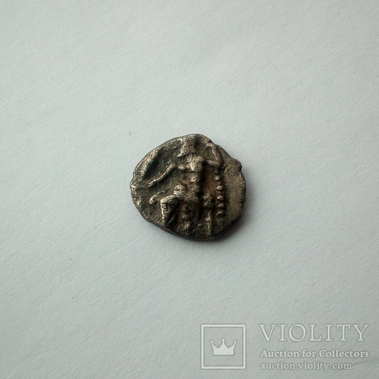 Обол (серебро) Ликаония, г.Ларинда, 324 г. до н.э., фото №2