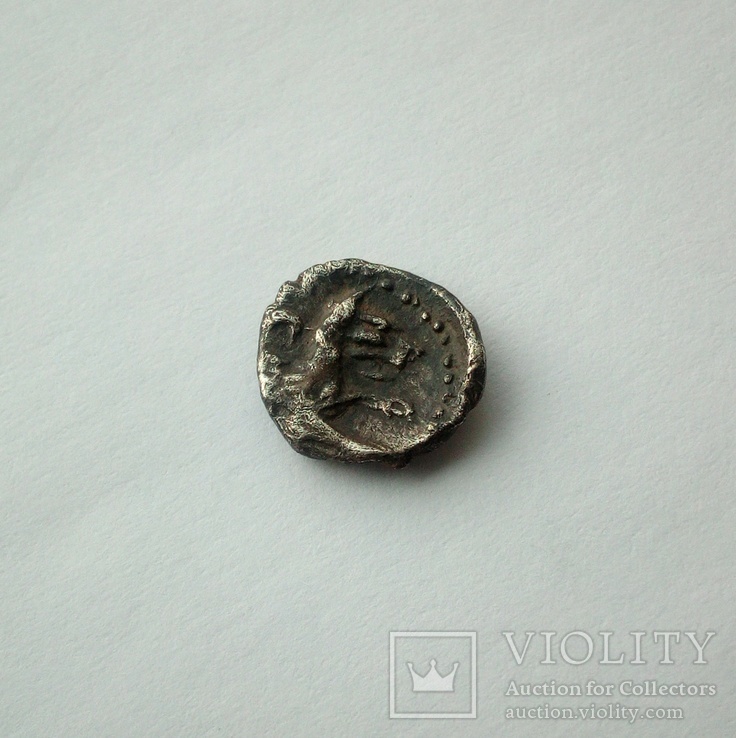 Обол (серебро) Ликаония, г.Ларинда, 324 г. до н.э., фото №3