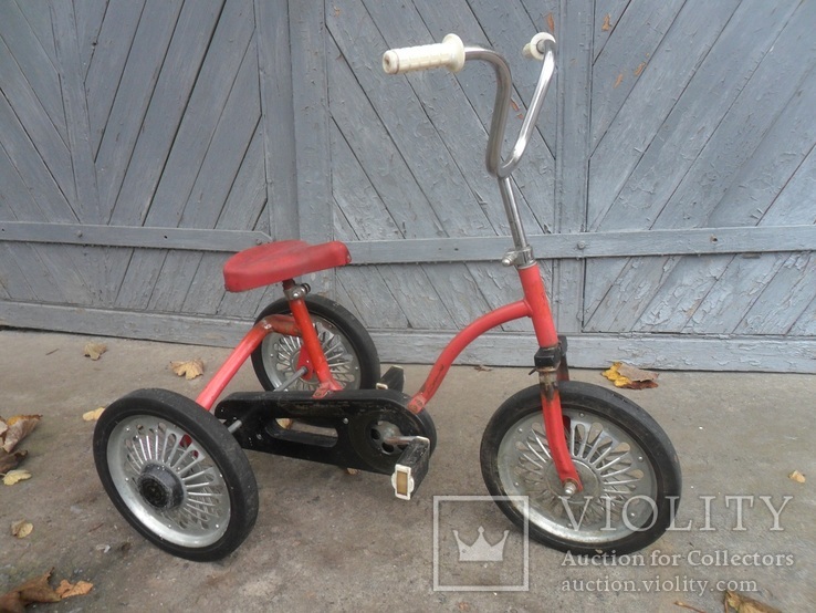 Трьох-колісний велосипед "Спаріте", ланцюжковий привід, фото №2