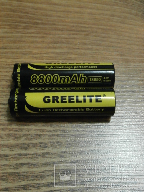 Аккумулятор BATTERY 18650 Black Greelite 4.2 В 8800 mAh