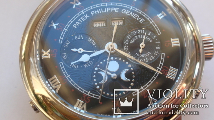 Мужские часы-имитация Patek Philippe Sky Moon, фото №9