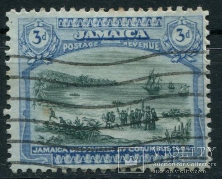 1920 Великобритания Колонии Ямайка Пейзажи 3р, фото №2