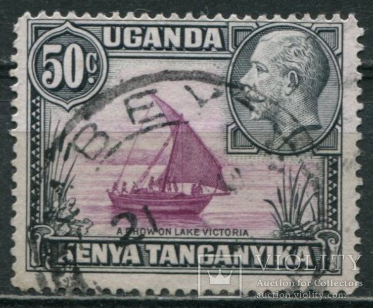 1935 Великобритания колонии Кения Уганда и Танганьика 50с
