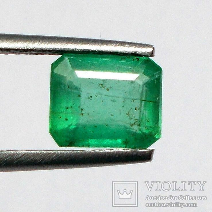 1.63ct Натуральный Изумруд,Замбия., фото №2