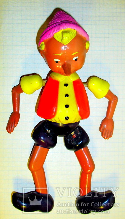 Кукла из СССР "Буратино", целлулоид, фото №3