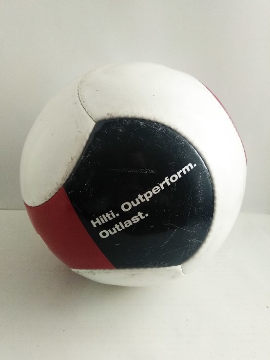 Мяч футбольный Hilti, numer zdjęcia 3