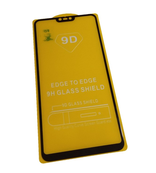 Защитное 5D стекло Xiaomi Mi8 Lite черное