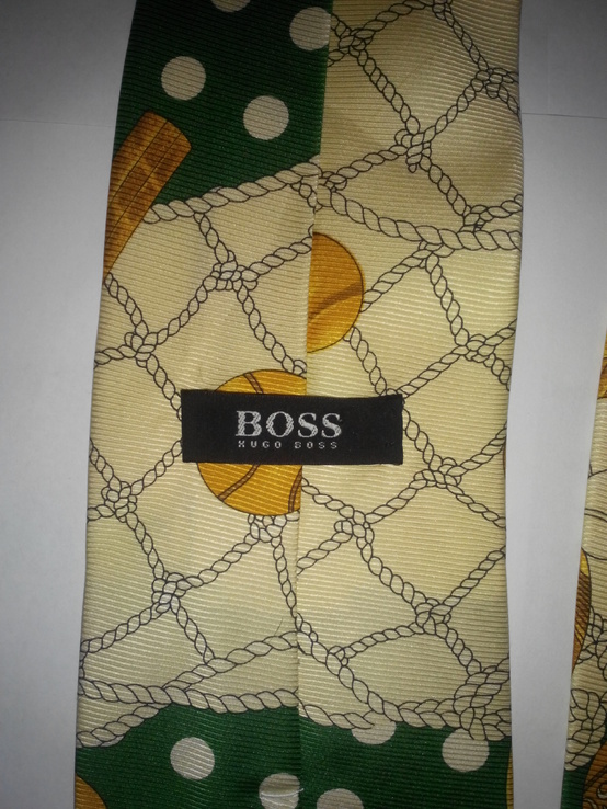 Галстук мужской " Теннис" Hugo Boss, Италия, photo number 3